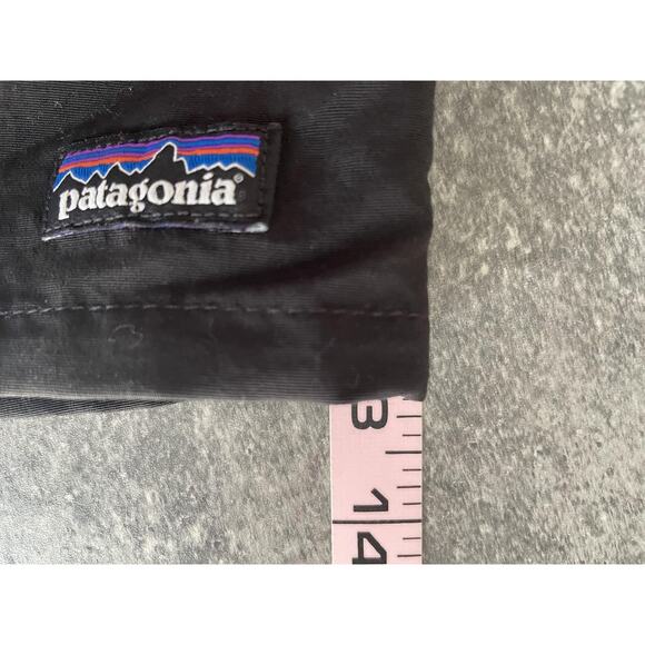 Patagonia Baggies Shorts Mens Small Black Nylon Swim Trunks Drawstring Pockets - Picture 13 of 14
